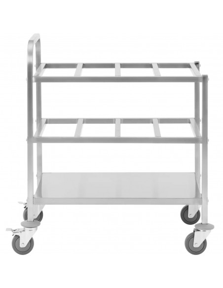 
Padavėjo transportavimo vežimėlis 24 GN 1/ 6 konteineriams iki 450 kg
