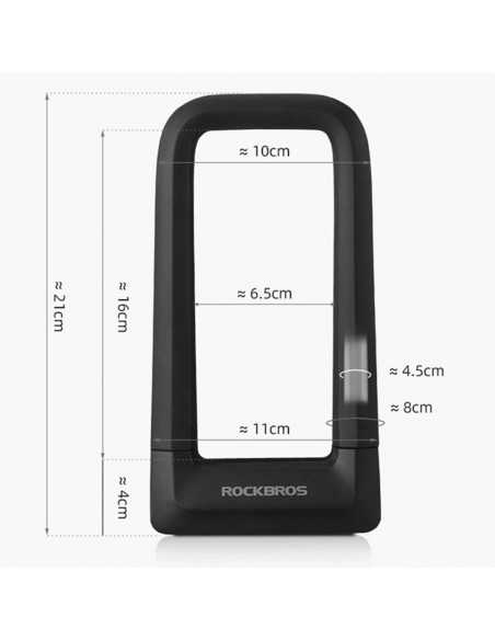 
Apsauginė dviračio spyna nuo vagystės – juoda
