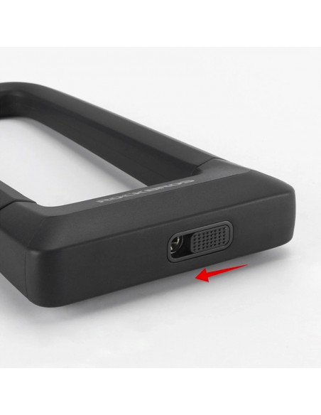 
Apsauginė dviračio spyna nuo vagystės – juoda
