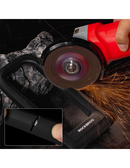 
Apsauginė dviračio spyna nuo vagystės – juoda
