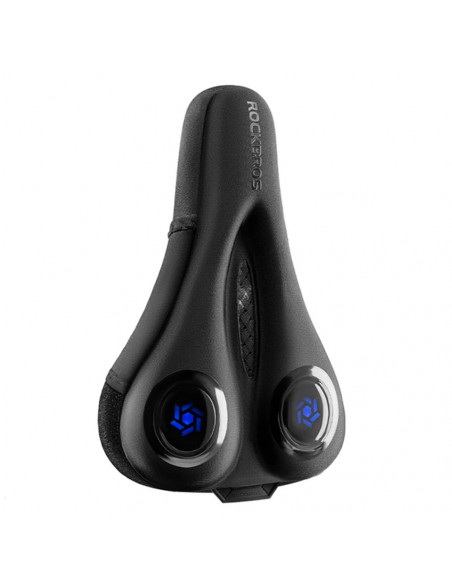 
Gelio putplasčio dviračio sėdynės užvalkalas su lietaus apsauga – juodas ir mėlynas
