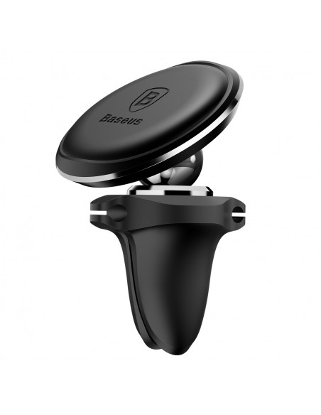 
Magnetinis telefono laikiklis automobiliui, skirtas oro išleidimo angai – juodas
