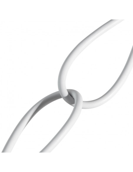 
„Superior“ serijos USB-C / „Lightning PD“ 20 W 2 m laidas – baltas
