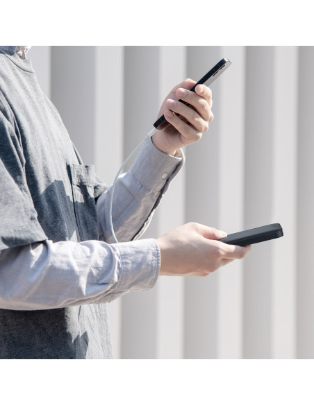 
„Superior“ serijos USB-C / „Lightning PD“ 20 W 2 m laidas – baltas
