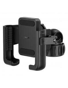 
„GoTrip“ telefono laikiklis dviračiui, paspirtukui, vairo tvirtinimui – juodas
