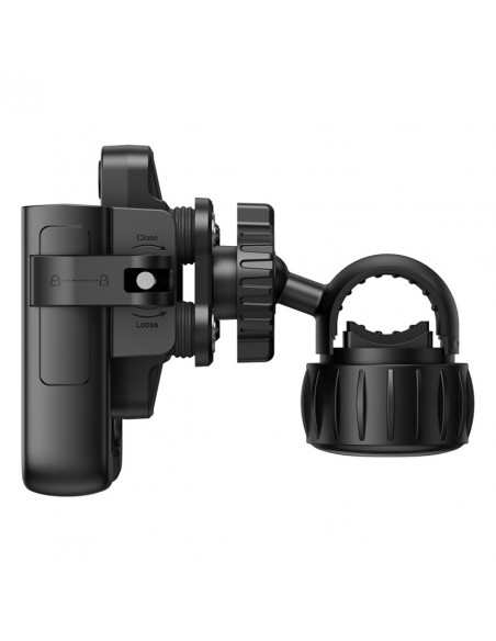 
„GoTrip“ telefono laikiklis dviračiui, paspirtukui, vairo tvirtinimui – juodas
