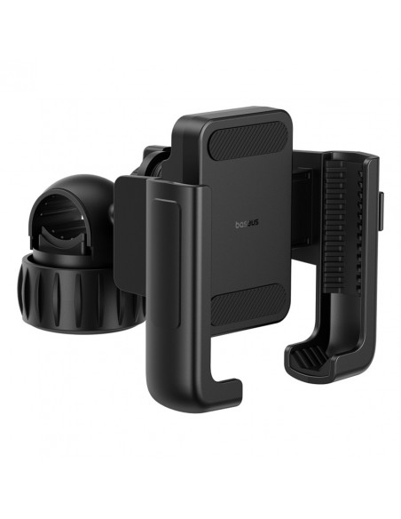 
„GoTrip“ telefono laikiklis dviračiui, paspirtukui, vairo tvirtinimui – juodas
