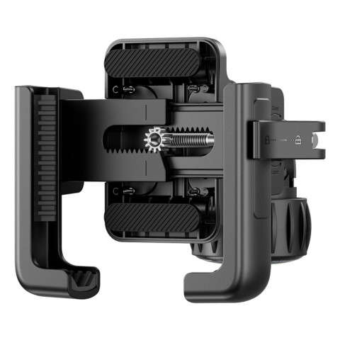 
„GoTrip“ telefono laikiklis dviračiui, paspirtukui, vairo tvirtinimui – juodas
