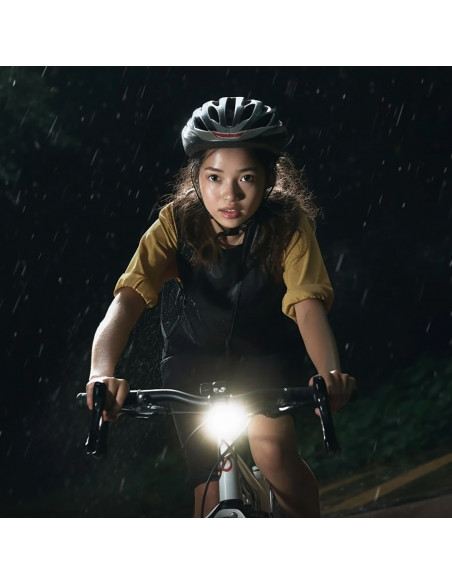 
Priekinis dviračio žibintas 5000mAh 1500lm IPX6 Garmin ir GoPro laikiklis - juodas
