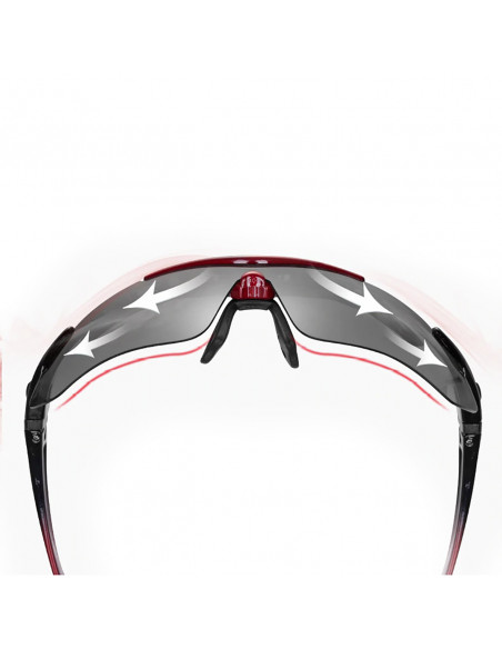 
Poliarizuoti dviratininko akiniai 10001 - komplektas juodos ir raudonos spalvos
