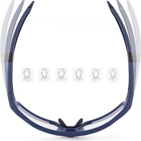 
Fotochrominiai UV400 dviratininko akiniai su dėklu SP216BL - mėlyni
