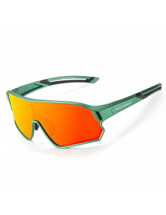 
Poliarizuoti dviračių akiniai vaikams nuo 8 iki 14 metų nuo UV400 – žali
