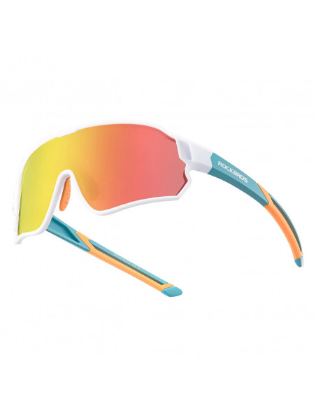 
Poliarizuoti dviračių akiniai vaikams 8-14 metų, UV400 - žali ir balti
