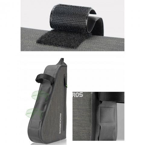 
Ant rėmo tvirtinamas dviračio krepšys, 5 l, AS-017 – tamsiai žalias
