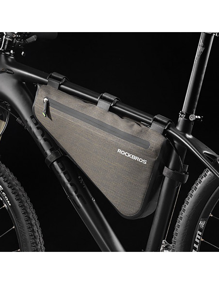 
Ant rėmo tvirtinamas dviračio krepšys, 5 l, AS-017 – tamsiai žalias
