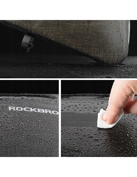 
Ant rėmo tvirtinamas dviračio krepšys, 5 l, AS-017 – tamsiai žalias
