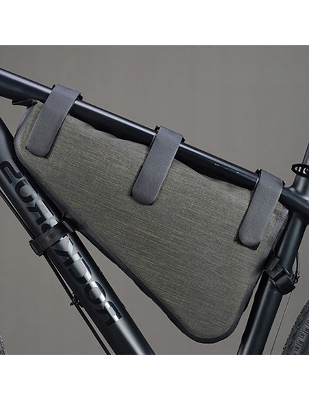 
Ant rėmo tvirtinamas dviračio krepšys, 5 l, AS-017 – tamsiai žalias
