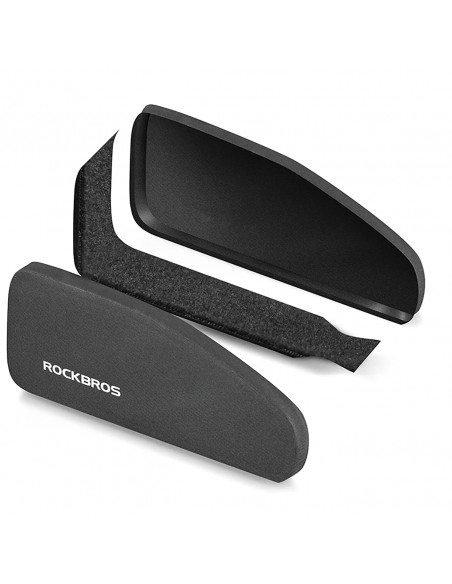 
Ant rėmo tvirtinamas vandeniui atsparus dviračio krepšys 1,5 l AS-019 - juodas
