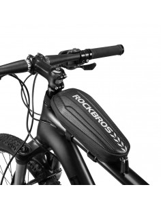 
Dviračio krepšys, tvirtinamas prie vairo arba rėmo, 3 l, B62-1 - juodas
