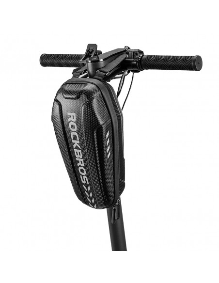 
Dviračio krepšys, tvirtinamas prie vairo arba rėmo, 3 l, B62-1 - juodas
