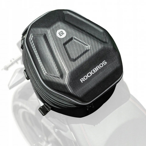 
Motociklo kuprinės krepšys šalmui, bakui ar sėdynei tvirtinti, 35 l - juodas
