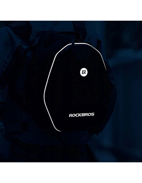 
Motociklo kuprinės krepšys šalmui, bakui ar sėdynei tvirtinti, 35 l - juodas
