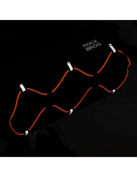 
Ant vairo tvirtinamas dviračio krepšys, 2,2 l – žalias
