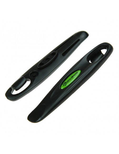 
2 dviračio padangų ir kamerų rankenėlių rinkinys QTB004 - juodos spalvos
