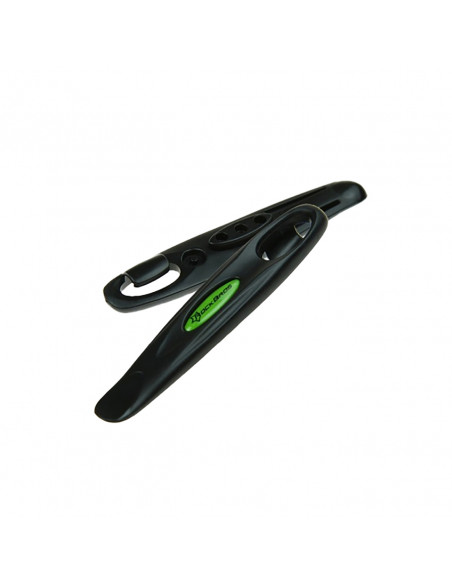 
2 dviračio padangų ir kamerų rankenėlių rinkinys QTB004 - juodos spalvos
