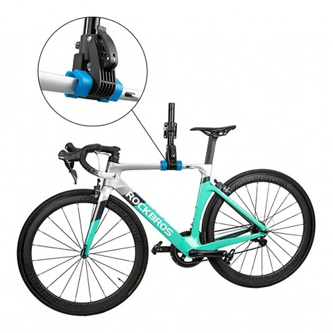 
Ant stalo arba prie sienos tvirtinamas dviračių remonto stovas – juodas
