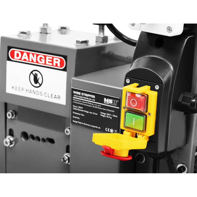 Laidų nuėmiklis kabelių nuėmiklis MSW-WIRESTRIPPER-001-370
