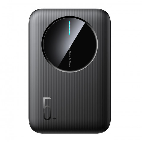 
Nešiojamoji baterija JR-PBF13 5000mAh 2.4A 2x USB-A 1x USB-C - juoda
