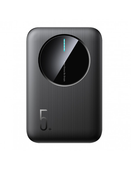 
Nešiojamoji baterija JR-PBF13 5000mAh 2.4A 2x USB-A 1x USB-C - juoda
