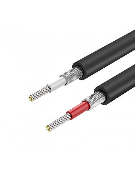 
Garso kabelis 2RCA (kištukas) - 2RCA (kištukas) 1 m - pilkas
