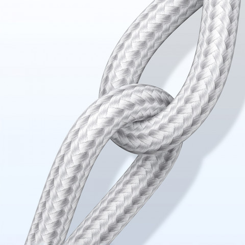 
Pintinis kabelis USB-A - USB-C QC 3.0 AFC ir FCP 3A 2m - baltas
