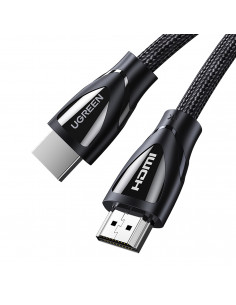 
HDMI 2.1 8K 60Hz 4K 120Hz garso ir vaizdo kabelis 1 m – juodas
