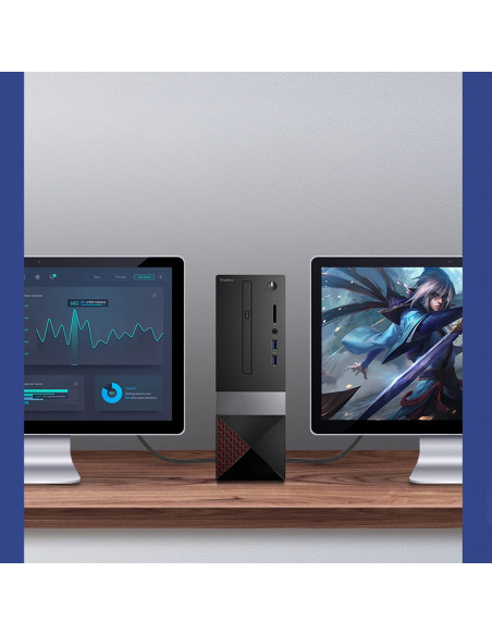 
HDMI 2.1 8K 60Hz 4K 120Hz garso ir vaizdo kabelis 1 m – juodas
