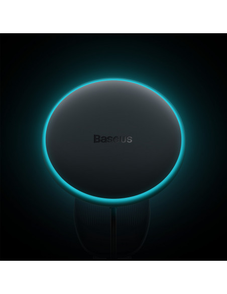 
„iPhone“ automobilinis laikiklis su 15 W indukciniu įkrovikliu, skirtas oro išleidimo angai – juodas
