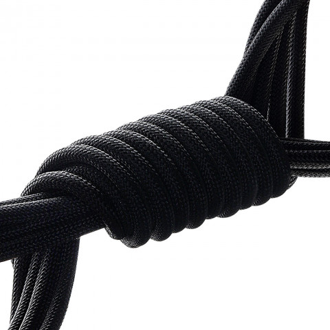 
Volframo aukso spalvos laidas su magnetiniu organizatoriumi USB-C 100W 1m - juodas
