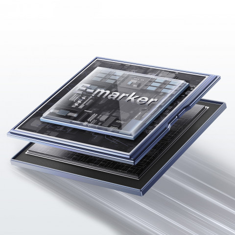 
Volframo aukso spalvos laidas su magnetiniu organizatoriumi USB-C 100W 1m - juodas
