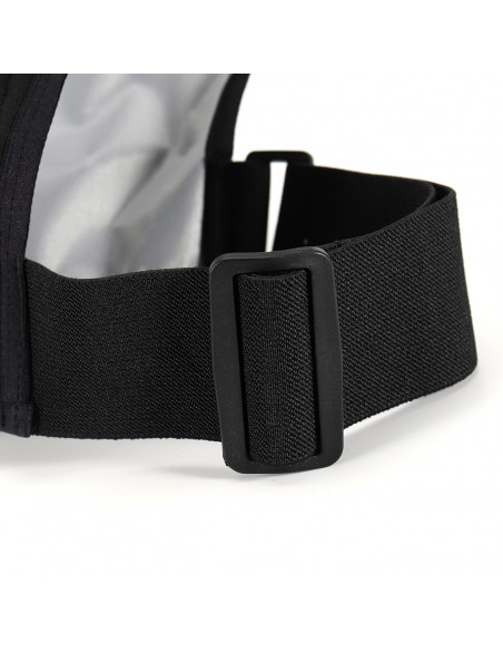 
Šviesą atspindinti bėgimo liemenė su kišenėmis – juoda
