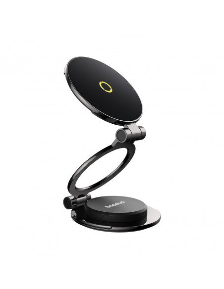 
„MagPro II“ automobilinis telefono laikiklis su „MagSafe“ plokšte, skirtas prietaisų skydeliui – juodas
