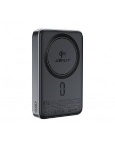 
Magnetinė išorinė baterija 10000mAh 30W Qi2 su MagSafe - juoda
