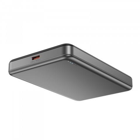 
Magnetinė išorinė baterija 10000mAh PD20W „MagSafe Ultra Thin“ – juoda
