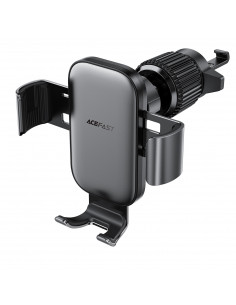 
„Gravity“ automobilio telefono laikiklis oro išleidimo angai – juodas
