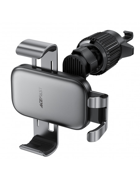 
„Gravity“ automobilio telefono laikiklis oro išleidimo angai – juodas
