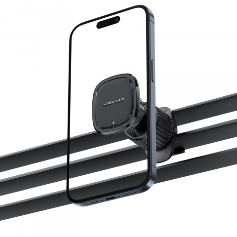 
Magnetinis telefono laikiklis oro išleidimo angai - juodas
