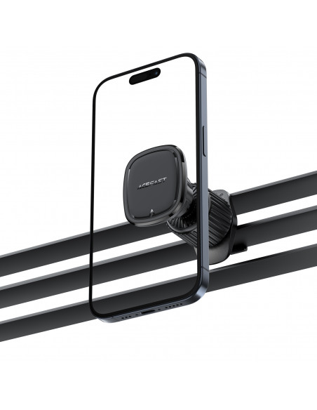 
Magnetinis telefono laikiklis oro išleidimo angai - juodas
