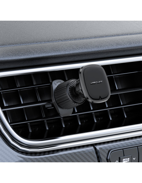 
Magnetinis telefono laikiklis oro išleidimo angai - juodas
