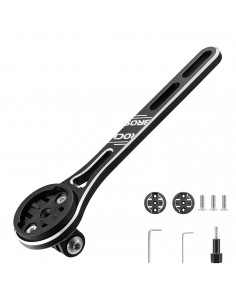 
„Garmin“ dviračio laikiklis „GoPro“ kamerai ir priekiniam žibintui – juodas
